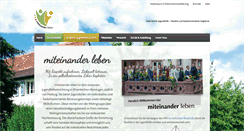 Desktop Screenshot of miteinanderleben.net